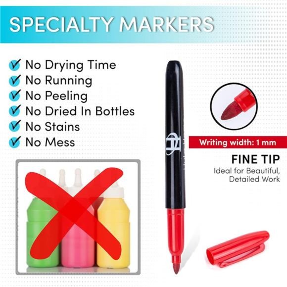 Stained Glass Mandala Art Kit - DIY Window Clings with Markers, 10 Suncatchers - Picture 4 of 7